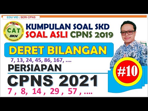 CPNS 2021 – Pembahasan Soal Asli CPNS 2019-2020 DERET BILANGAN [#10]