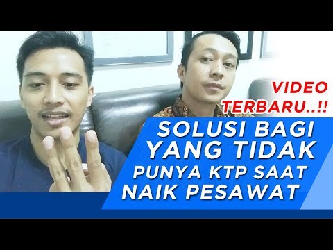 Tips Bagi Yang Tidak Punya KTP,  Saat Naik Pesawat Lion Air