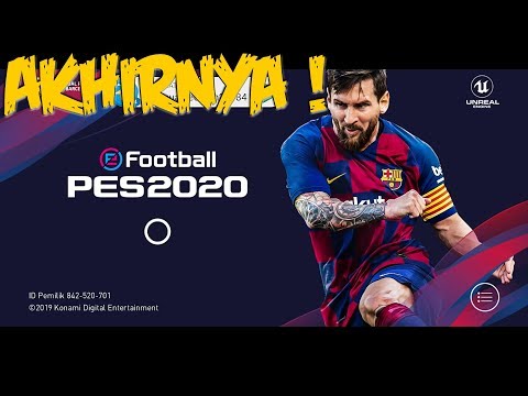 AKHIRNYA ! PES 2020 Mobile Android Keluar Juga ! + Link Download !