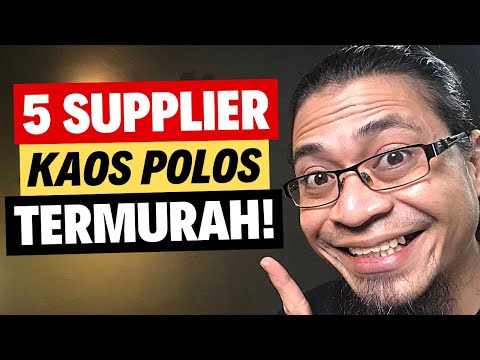 5 Supplier Kaos Polos Tangan Pertama Paling Murah!