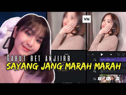 Rumus Edit Foto Jadi Video Transisi TikTok Lagu Sayang Jang Marah Marah