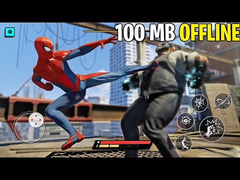 Game SpiderMan OFFLINE Terbaik Di Android nih ! Ukuran Ringan 100 MB