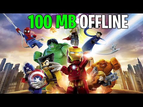 CUMA 100 MB ! MAIN LEGO SUPER HERO MARVEL KEREN^^