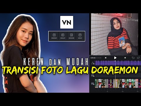 Rumus Edit Foto Jadi Video Transisi TikTok Keren Lagu Doraemon Di VN