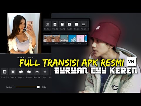 Aplikasi VN Editor Resmi Android Sudah Full Transisi Seperti iPhone Keren