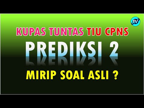 PREDIKSI 2 TIU CPNS 2021