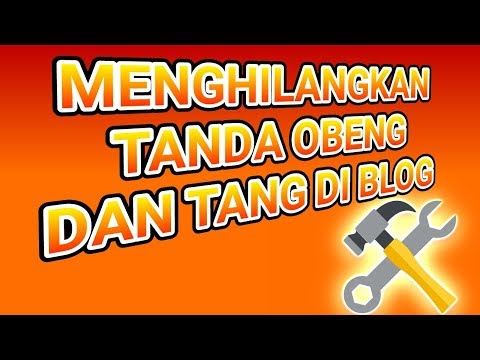 Menghilangkan icon Obeng dan Tang/ QuickEdit di Blogger Blogspot Mudah Terbaru