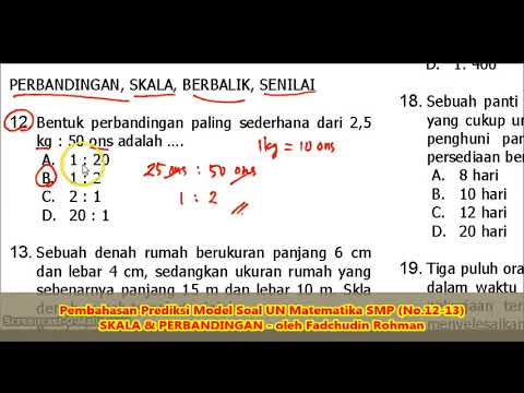 Soal SKALA (No.12-13) – Pembahasan Soal Matematika SMP/MTs