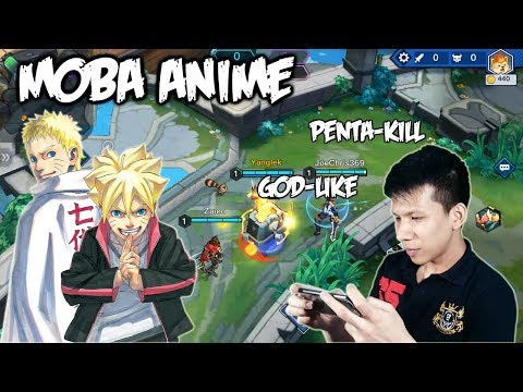 MOBA Versi Anime Di HP Android – KEREN! Langsung Penta Kill  – Light X Shadow – Indonesia