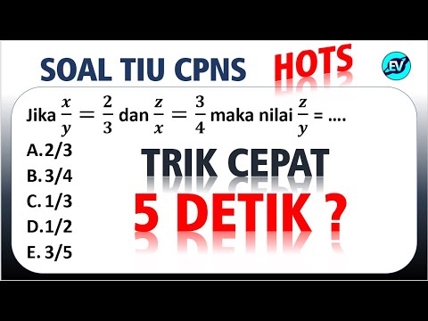 Pembahasan Soal TIU CPNS 2021 – Perbandingan Bertingkat [#67]