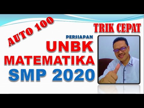 Pembahasan Soal UN UNBK Matematika SMP/MTs Tahun 2019 | Seciko ID