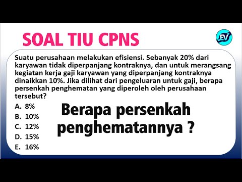 Pembahasan Soal HOTS TIU CPNS 2021 – Soal Cerita [#64]