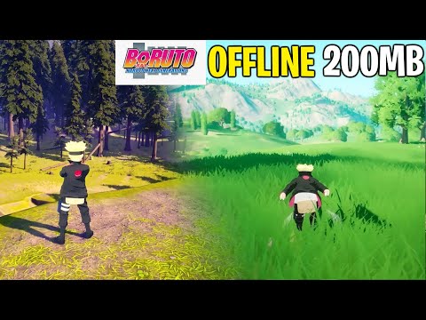 Game Naruto Open World Baru Grafik MANTAP Banget Cuy ! OFFLINE Cuma 200 Mb !