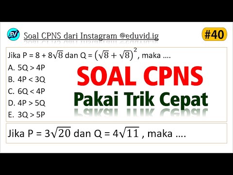 Pembahasan Soal TIU CPNS 2021 – Akar [#40]