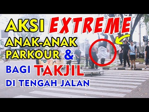 Bagi Bagi Takjil Bareng Parkour Jambi Community