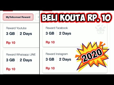 5 GB RP.10 PAKET REWARD TELKOMSEL Terbaru