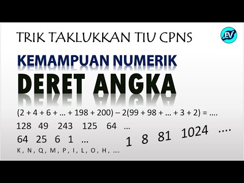 TRIK CEPAT TAKLUKKAN NUMERIK DERET ANGKA TIU CPNS 2021 [#79] | Seciko ID