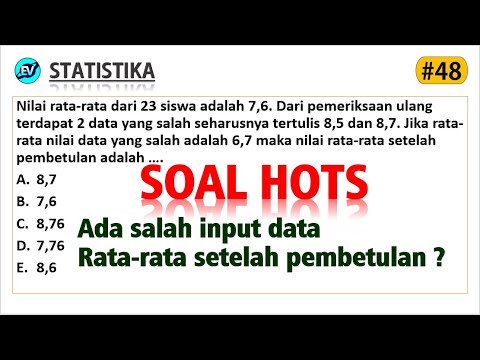 Cara Mencari Nilai Rata-rata Gabungan – Soal Statistika TIU CPNS 2021 [#48]