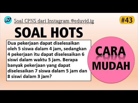 Pembahasan Soal HOTS TIU CPNS 2021 – Perbandingan [#43]