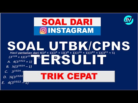 TRIK CEPAT SOAL TPS UTBK & CPNS 2021