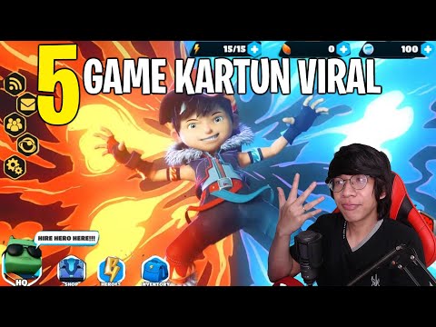 5 Game Android Kartun Populer Indonesia (Boboiboy, Upin Ipin, Shiva, Ejen Ali, Krishna)