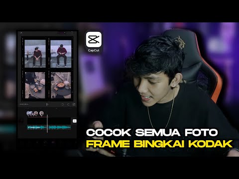 Edit Foto Transisi Jadi Video Frame Kodak di Capcut