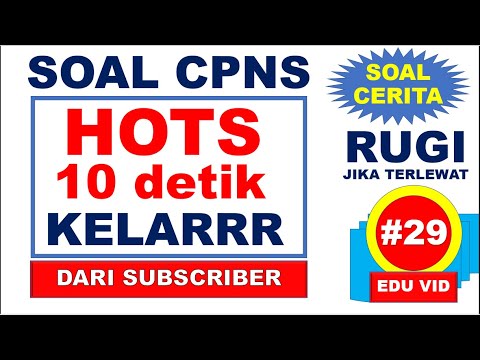 Pembahasan Soal Cerita HOTS CPNS 2021 dari Subcriber [#29]