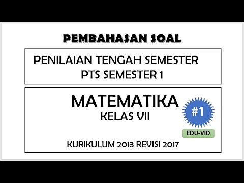 Soal PTS Matematika Kelas 7 Semester 1 Kurikulum 2013 Terbaru ...