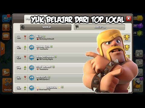 Ada TOP LOCAL COC di MA GamerZ ! Yuk belajar ! – Clash Of CLans Indonesia