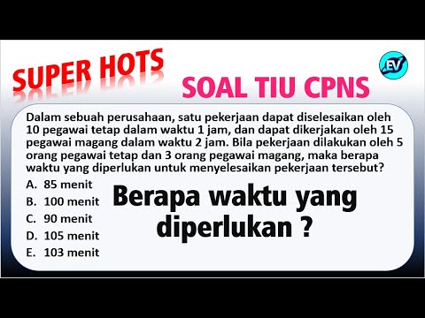 Pembahasan Soal Hots Tiu Cpns Soal Cerita Perbandingan