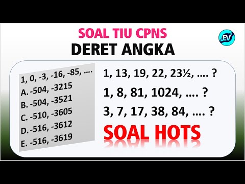 Pembahasan Soal HOTS DERET ANGKA – TIU CPNS 2021 [#61]