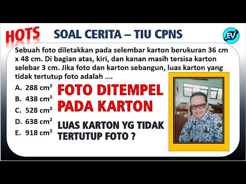 SOAL FOTO DITEMPEL PADA KARTON – SOAL CERITA HOTS TIU CPNS 2021 [#74]