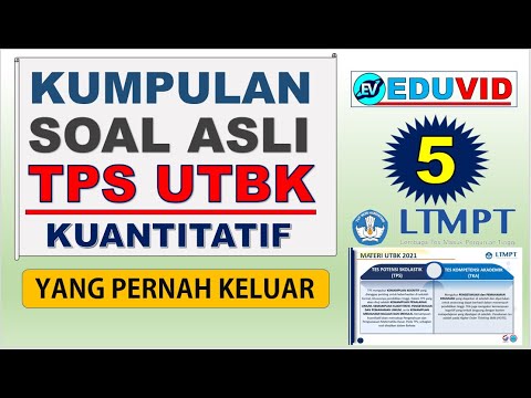 Soal ASLI TPS Kuantitatif UTBK (Matematika Dasar) – SBMPTN 2021 [#5]