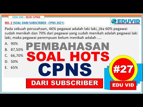 Pembahasan Soal HOTS CPNS 2021 dari Subcriber [#27]