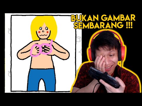 GAME ANDROID BELAJAR MENGGAMBAR BUKAN SEMBARANG GAMBAR !