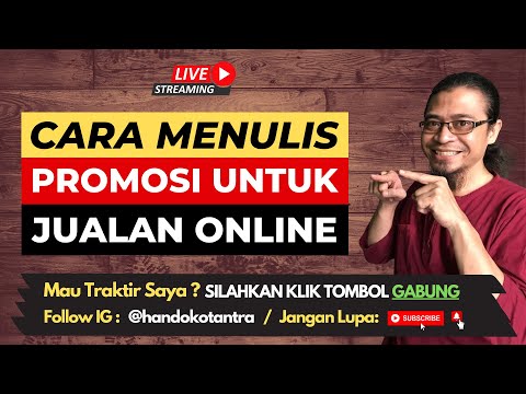 Cara Menulis Promosi Produk Untuk Jualan Online