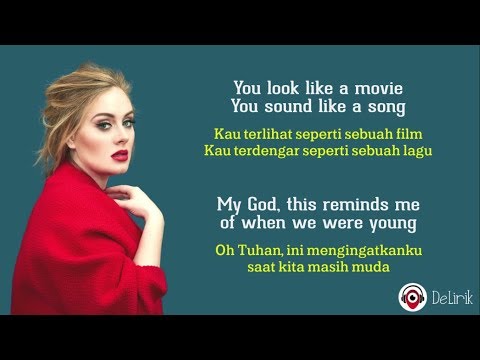 Download Lagu When We Were Young – Adele (Lyrics video dan terjemahan) – [Áine Carroll Cover]