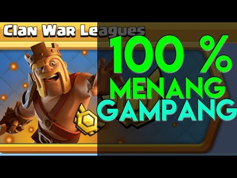 Cara CURANG 100% Menang Clan War League COC ! – Clash Of Clans Indonesia