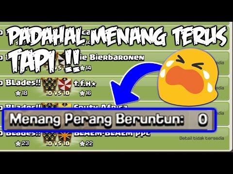 KASIHAN Dan Aneh Clan ini, Menang Terus Tapi War Win Streak Tetap 0 – Clash Of CLans Indonesia