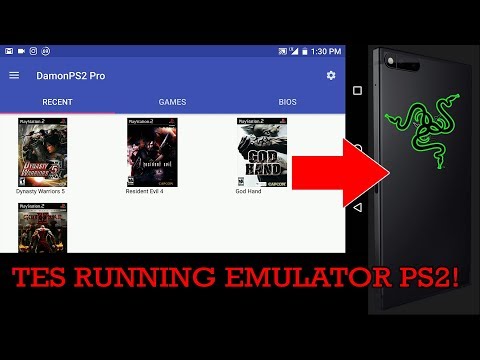 TES MAIN PS2 EMULATOR DI HP RAZER  :)