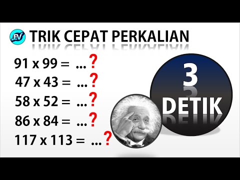 TRIK CEPAT PERKALIAN 2 DIGIT 3 DETIK – Tidak Diajarkan di Sekolah?