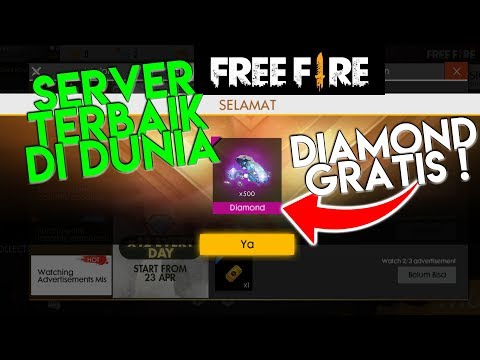 GILA ! Dapat Diamond Gratis Setiap Hari, Server Terbaik Nih ! +Giveaway #2 – Free Fire Indonesia