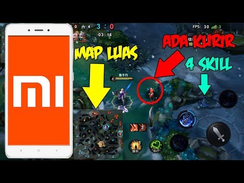 KEREN ! HP XIAOMI BUAT GAME MOBA !? Ada Kurir, Map Luas Dan Ada 4 Skills