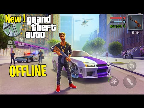 AKHIRNYA ! GTA Baru Di Android ! Game OFFLINE Open World Terbaik Di Android nih !