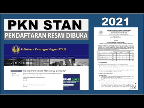 Pendaftaran PKN STAN 2021 Resmi dibuka – Lihat Persyaratan, Jadwal, Tata Cara [Download PDF]