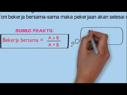 RUMUS CEPAT Menghitung Perbandingan Bekerja Bersama (Soal 2)