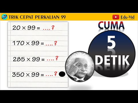 Trik Cepat Perkalian 99