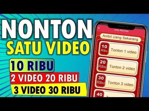 🔴 NONTON VIDEO DIBAYAR SALDO DANA TERBUKTI MEMBAYAR l APLIKASI PENGHASIL UANG