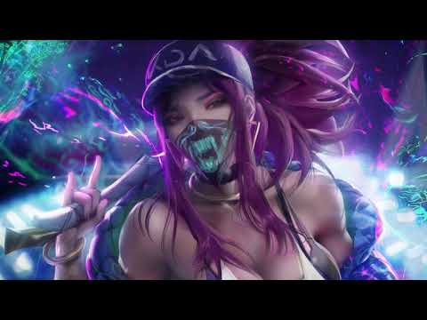 Download KDA Akali Neon League Of Legends 4k Live Wallpaper.