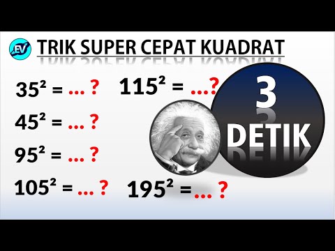 TRIK CEPAT KUADRAT [SATUAN 5]